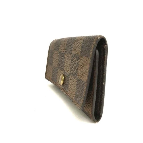 008130O Louis Vuitton Key Case Multicles 4 Ring Brown Damier - Picture 3 of 9
